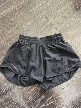 lululemon athletica Black Layered Running Shorts